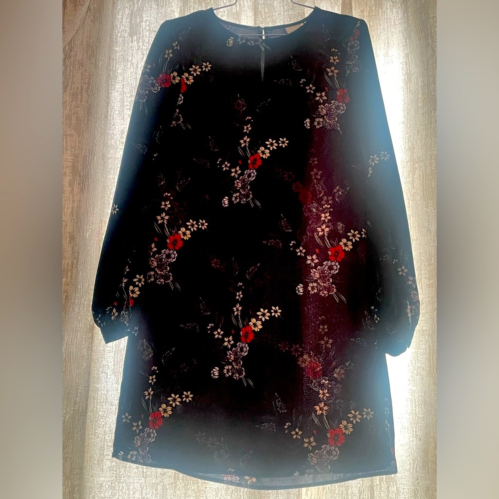 Lantern Sleeve Mini Dress H&M